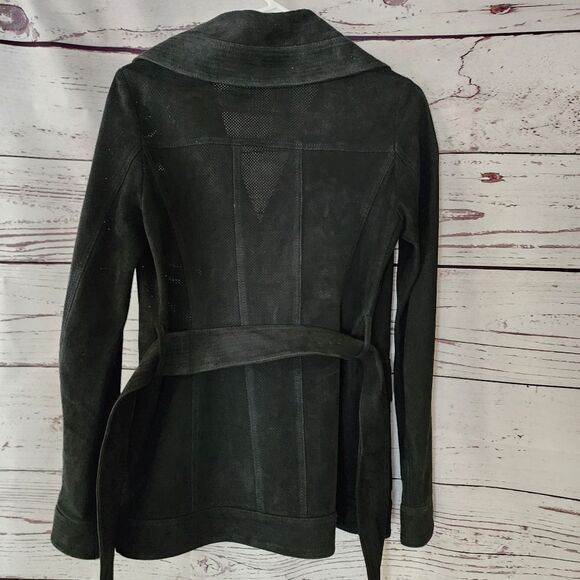 NOI Firenze Black Leather Jacket 44 - Picture 5 of 8